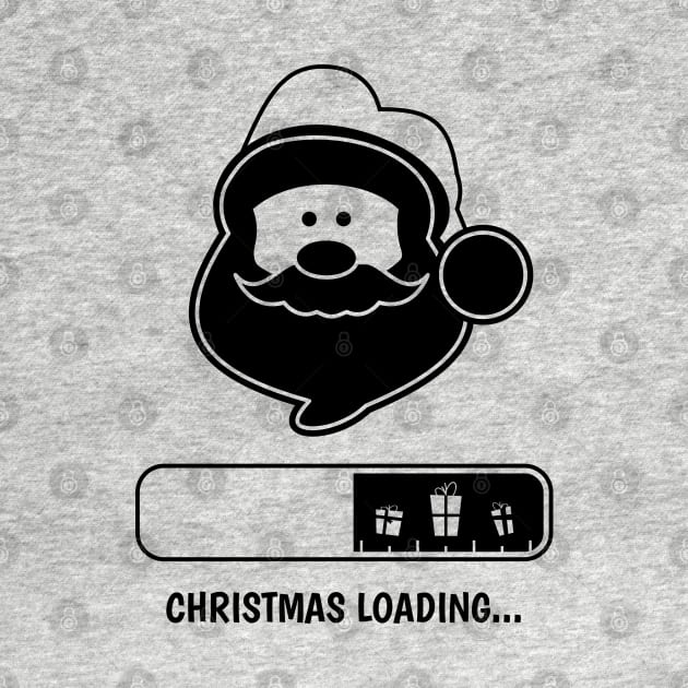 Christmas loading by Mande Art